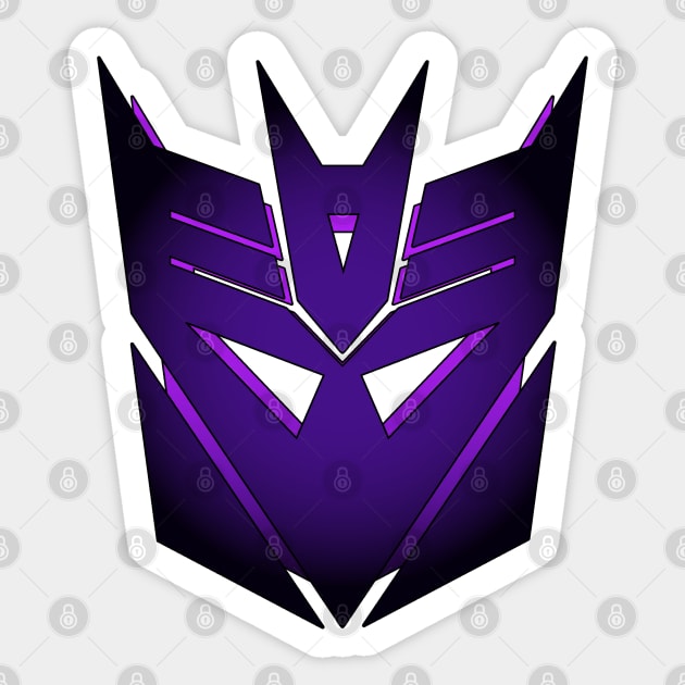 Decepticon Logo / Face Sticker by TFPrototype